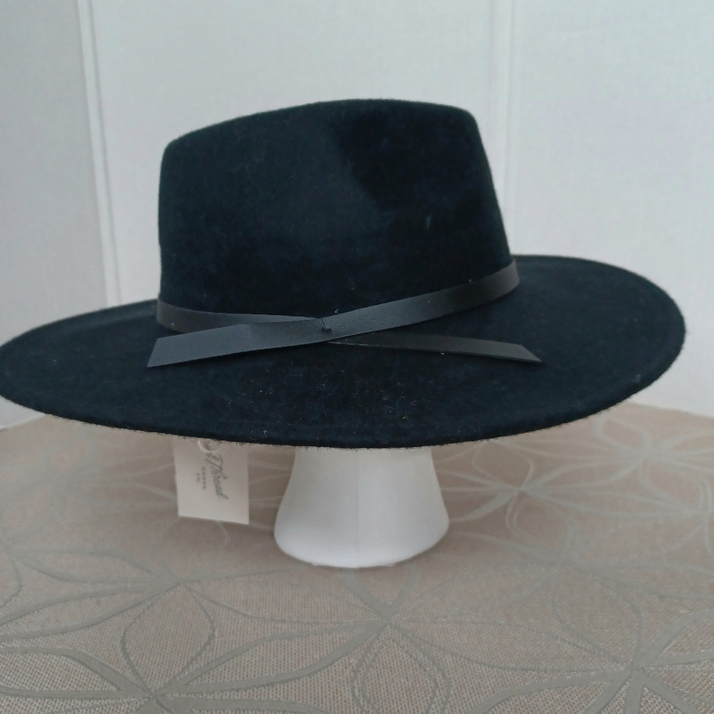 NWT Wide Brim Wool Hat